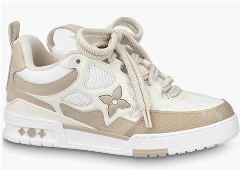 louis vuitton skates beige|louis vuitton skate shoes.